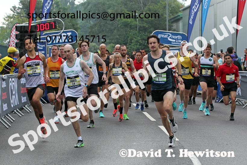 2021 Great North 10k, Gateshead. Photo: David T. Hewitson/Sports for All Pics